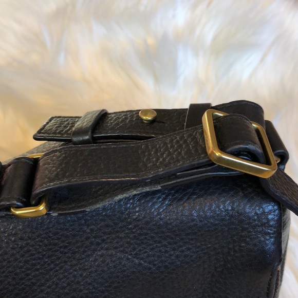 Fossil Leather Crossbody Bag, w adjustable strap - Picture 4 of 8